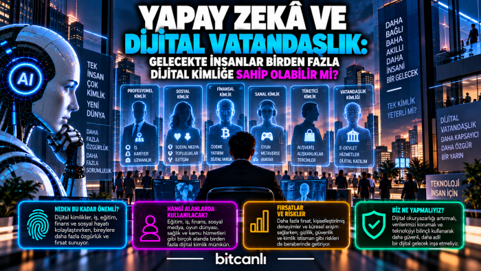 Yapay Zekâ ve Dijital Vatandaşlık: Gelecekte İnsanlar Birden Fazla Dijital Kimliğe Sahip Olabilir mi?